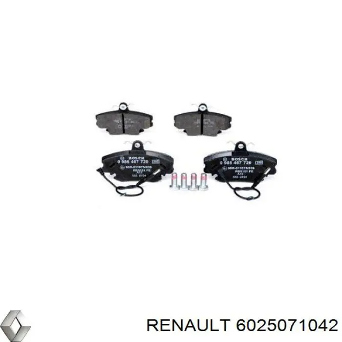 Pastillas de freno delanteras Peugeot 205 2 20A, C