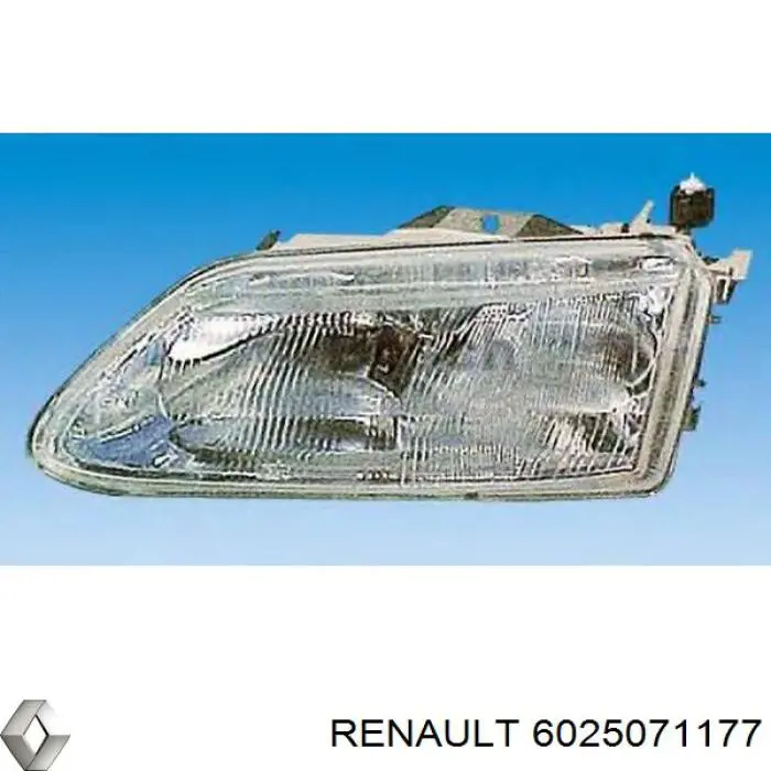 6025071177 Renault (RVI) faro izquierdo