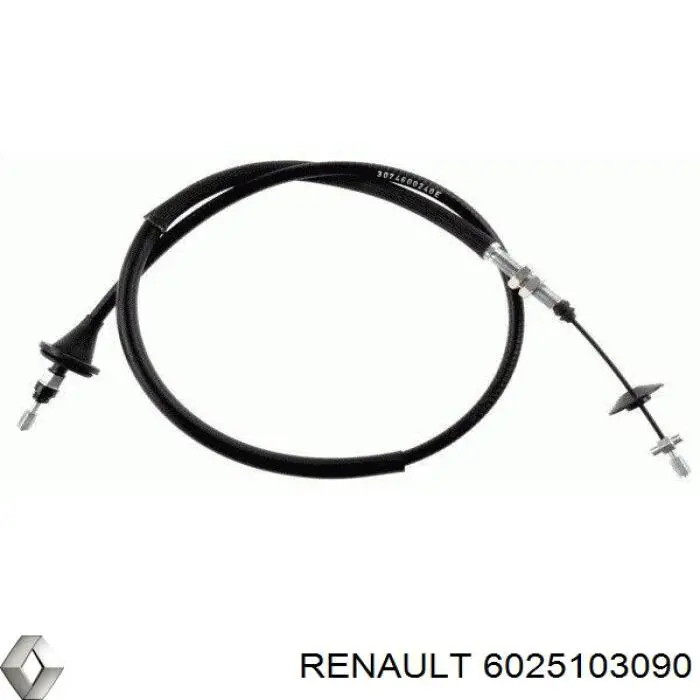 6025103090 Renault (RVI) cable de embrague