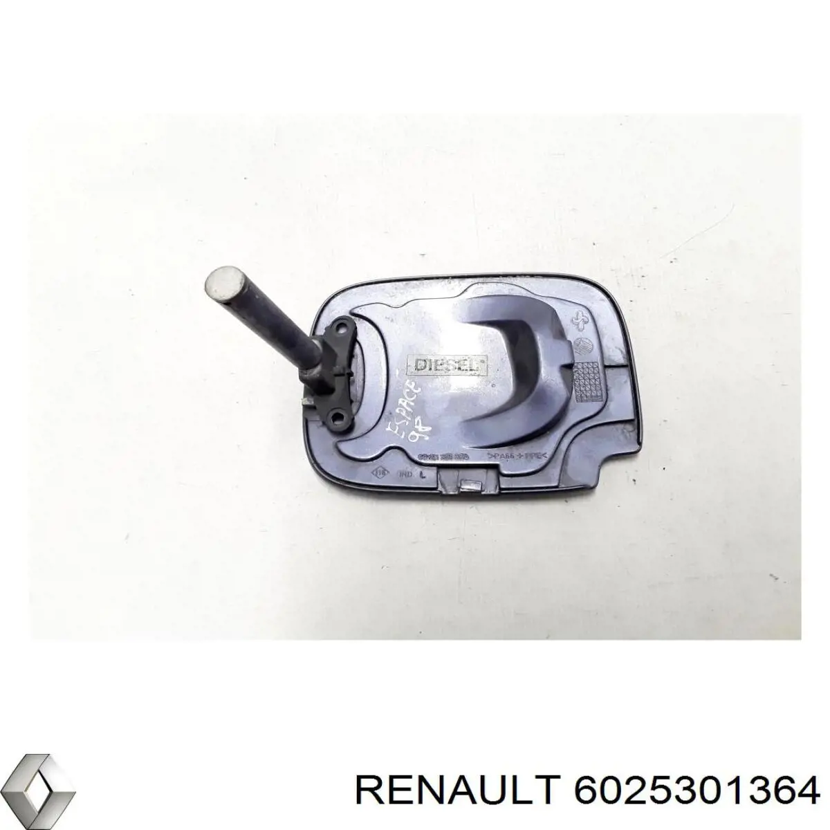 6025301364 Renault (RVI) tapa de la gasolina (depósito de combustible)