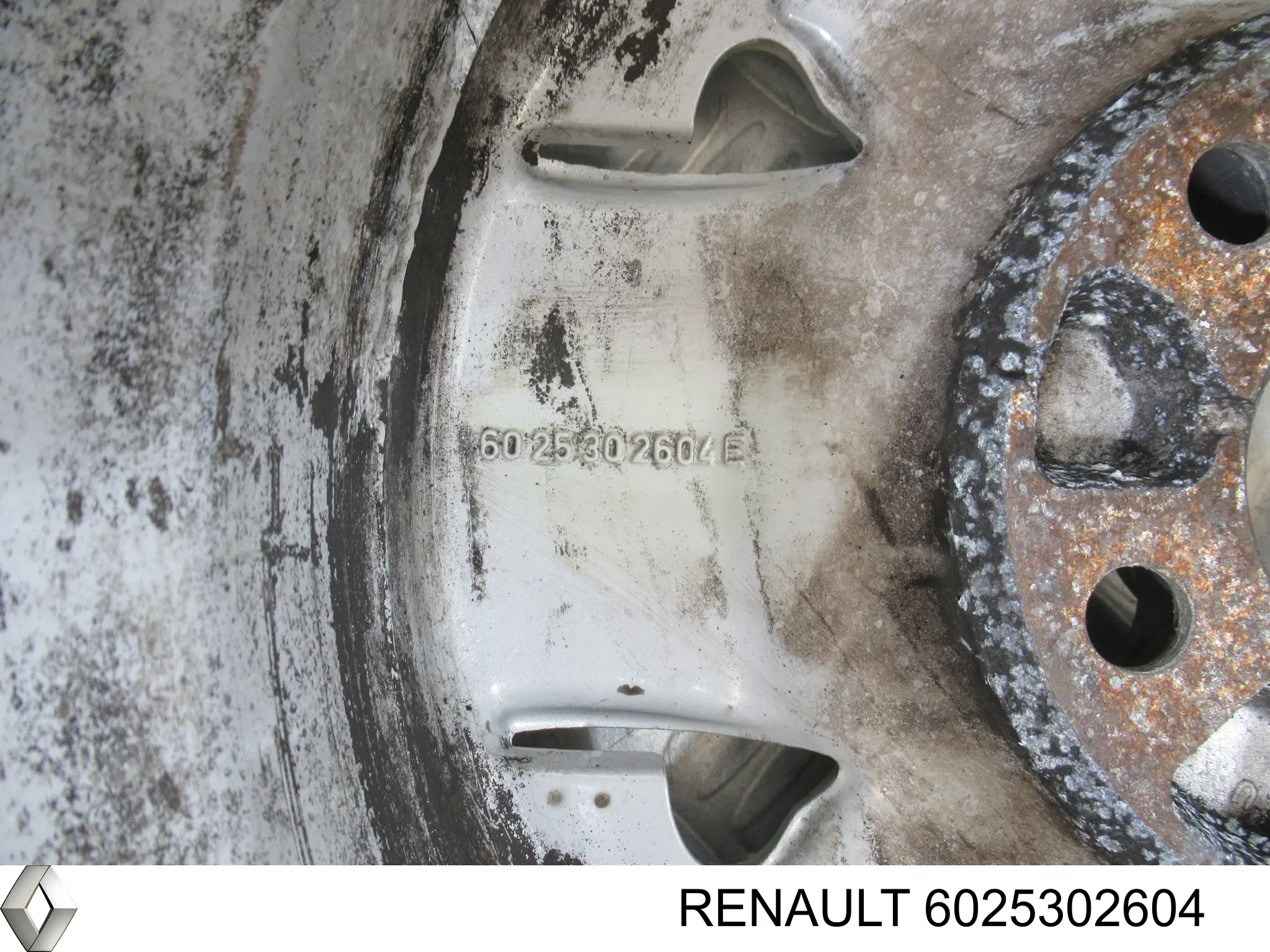 6025302604 Renault (RVI) llantas de aleacion, (aleacion de titanio)