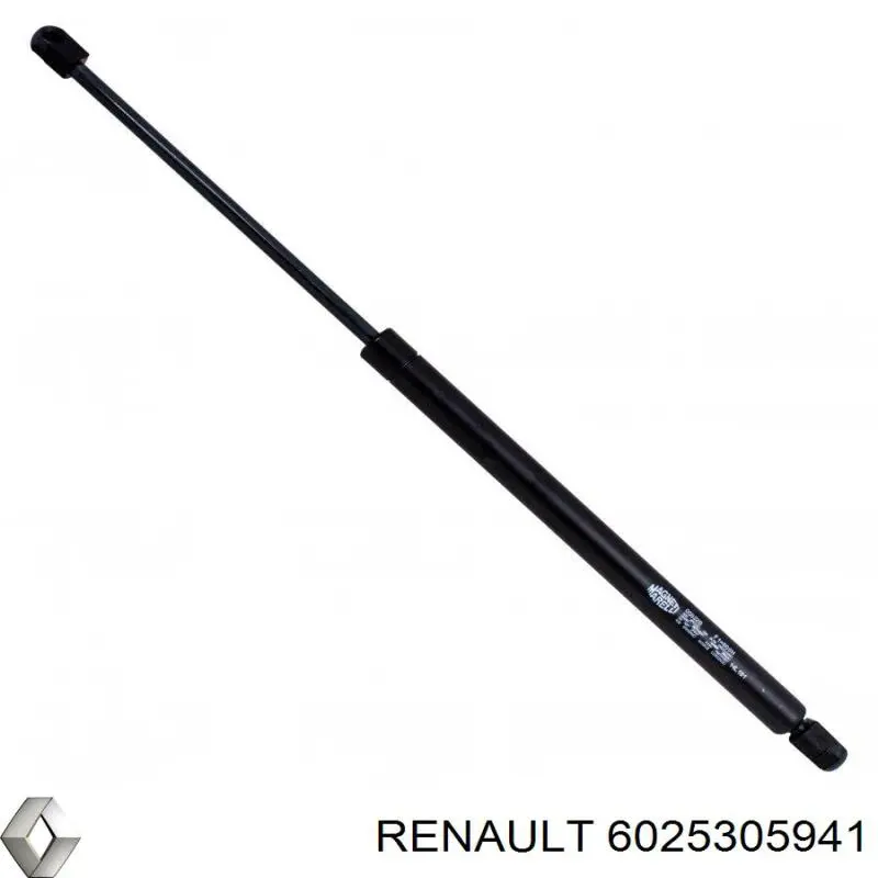 6025305941 Renault (RVI) amortiguador maletero