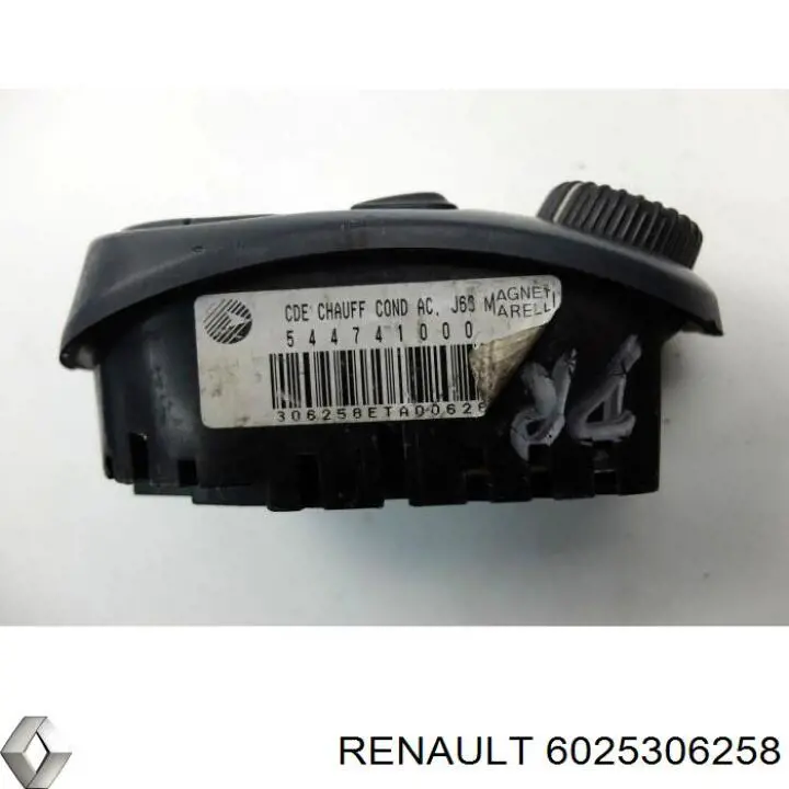 6025306258 Renault (RVI) unidad de control, calefacción/ventilacion