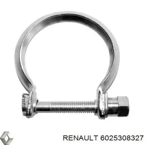 6025308327 Renault (RVI) abrazadera de sujeción delantera