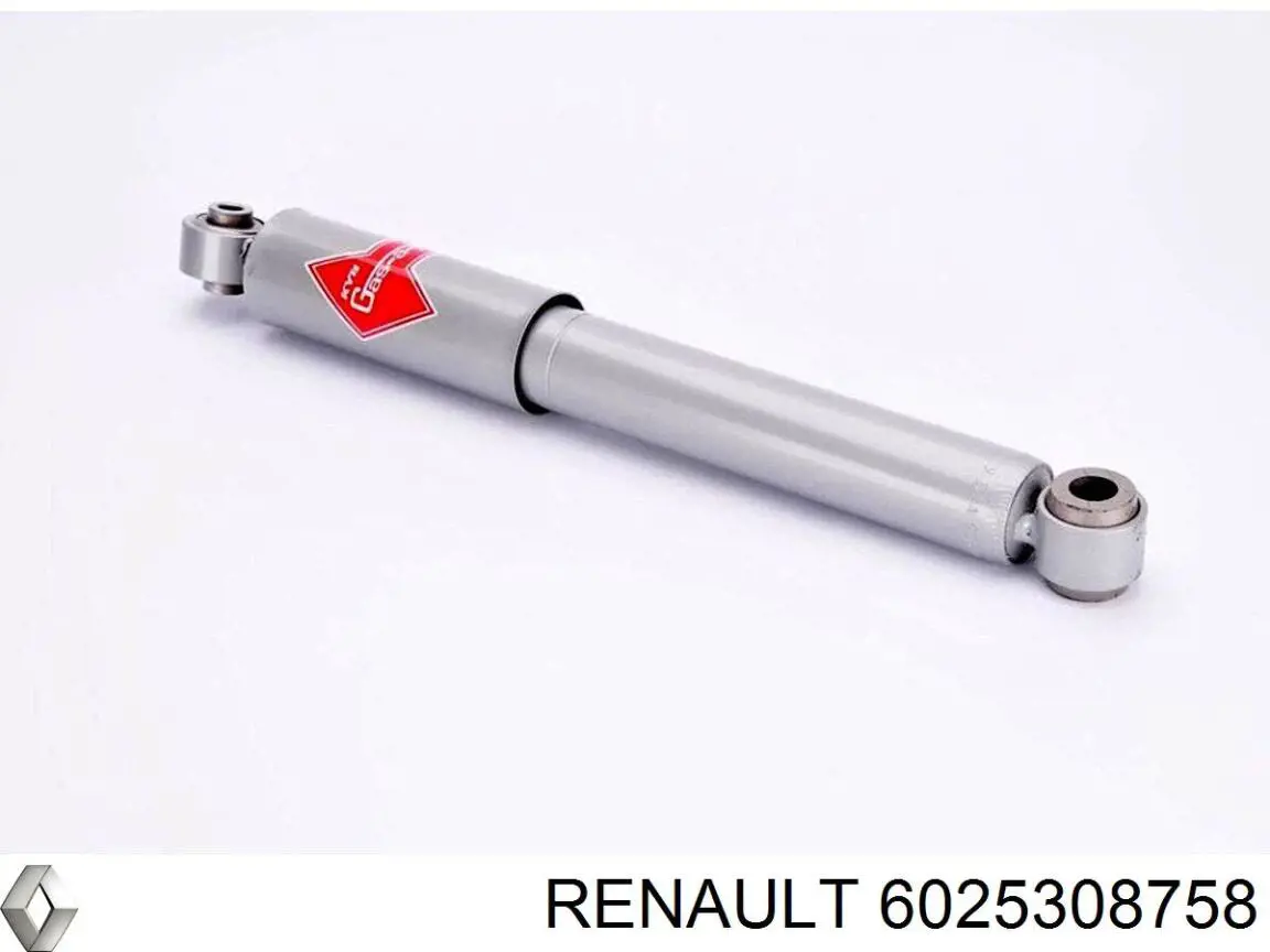 6025308758 Renault (RVI) amortiguador trasero