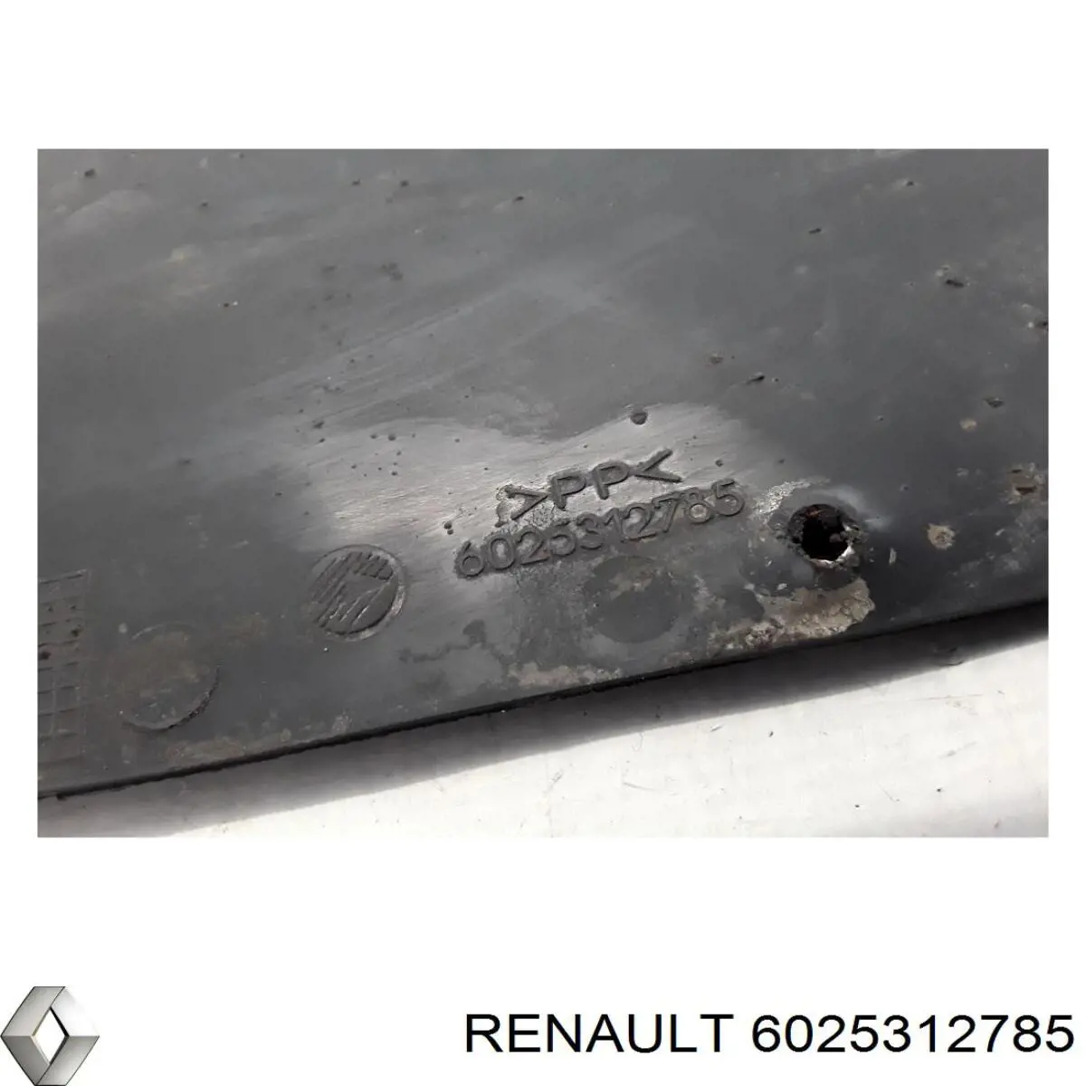 6025312785 Renault (RVI) guardabarros interior, aleta delantera, derecho