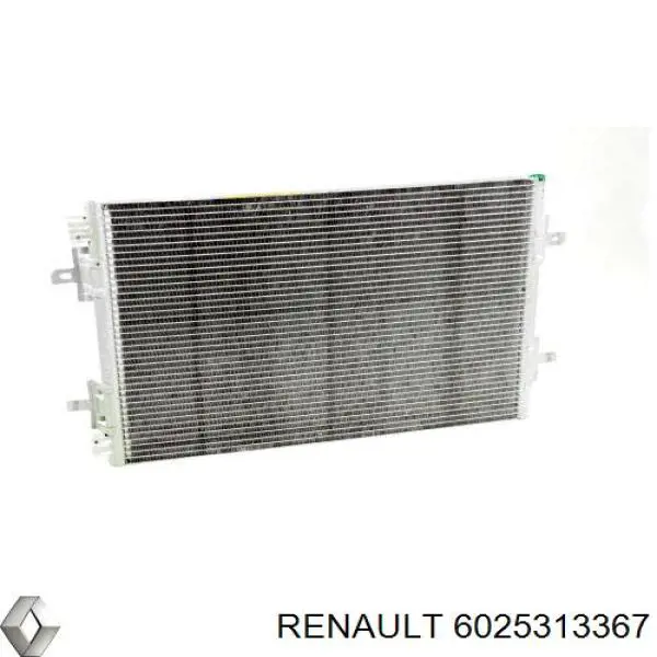 6025313367 Renault (RVI) condensador aire acondicionado