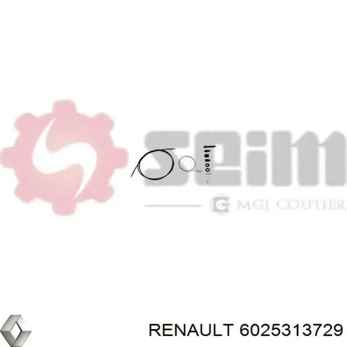 7700823051 Renault (RVI) cable del acelerador