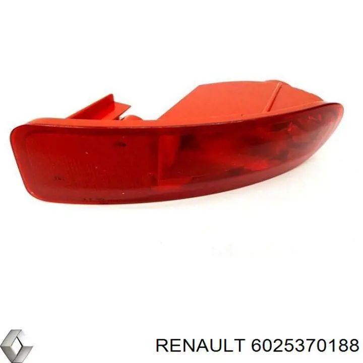 Luz antiniebla trasera derecha 6025370188 Renault (RVI)