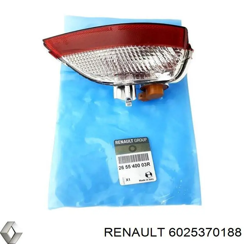 Luz antiniebla trasera derecha Renault (RVI) 6025370188 precio, desde  