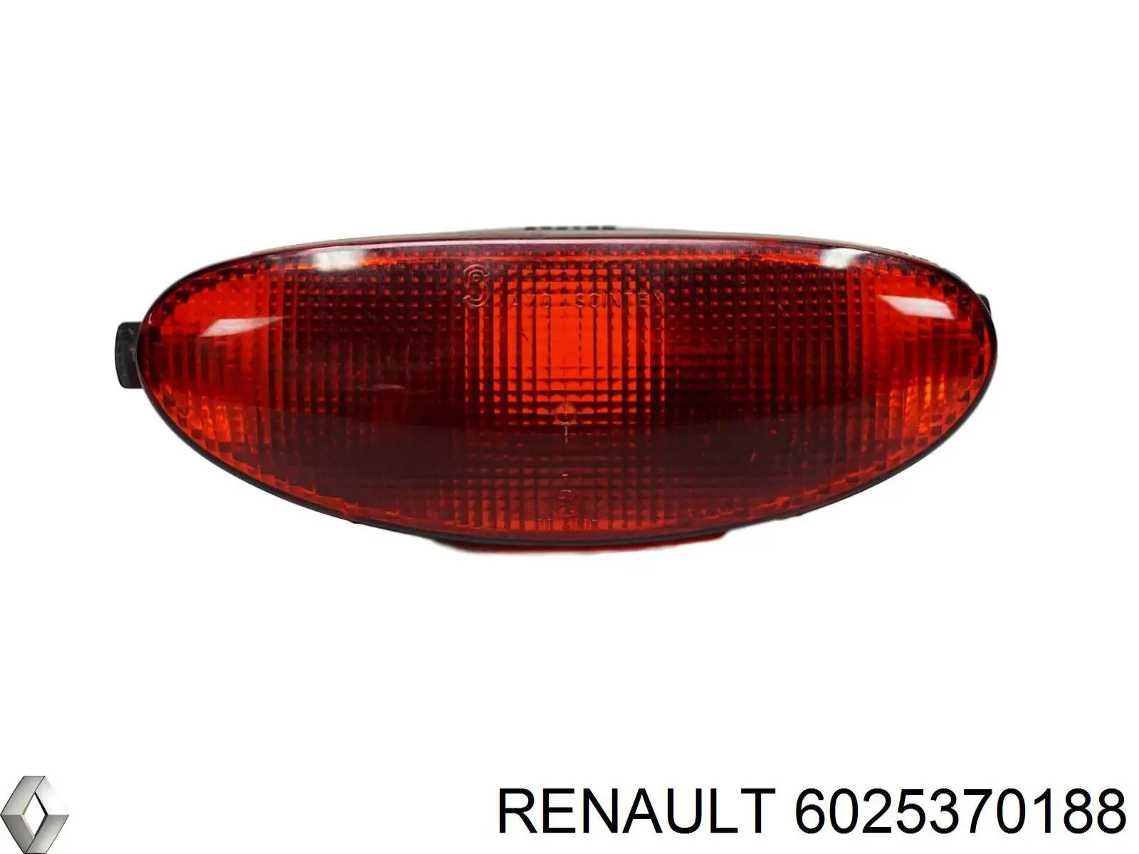 6025370188 Renault (RVI) faro antiniebla trasero derecho