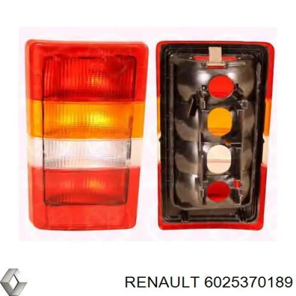Luz antiniebla trasera izquierda Renault (RVI) 6025370189 precio, desde 59,53 EUR