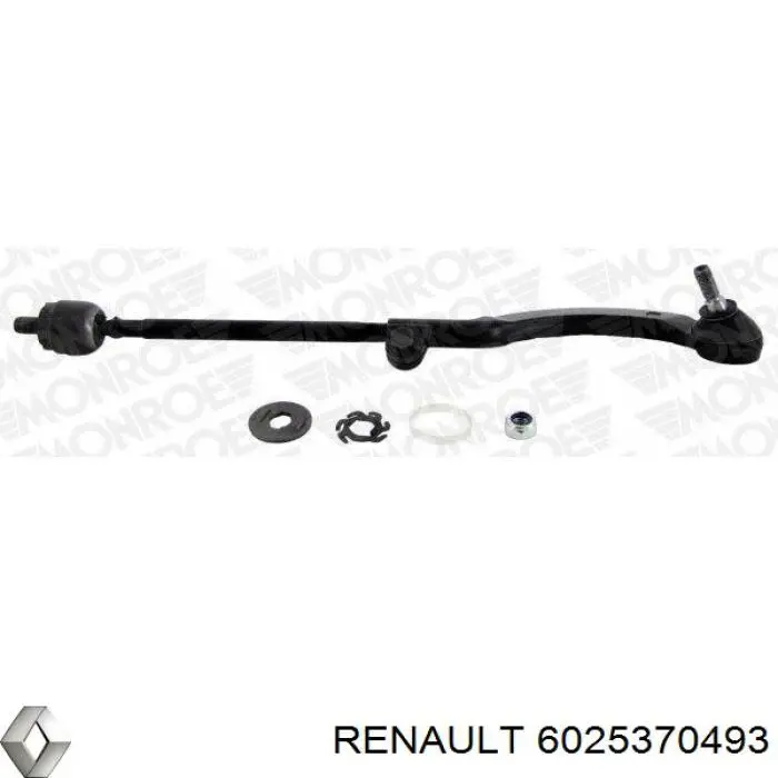 Barra de dirección completa izquierda 6025370493 Renault (RVI)