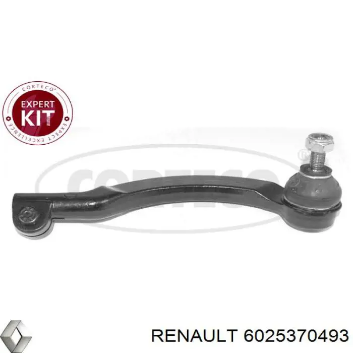 6025370493 Renault (RVI) barra de acoplamiento completa izquierda