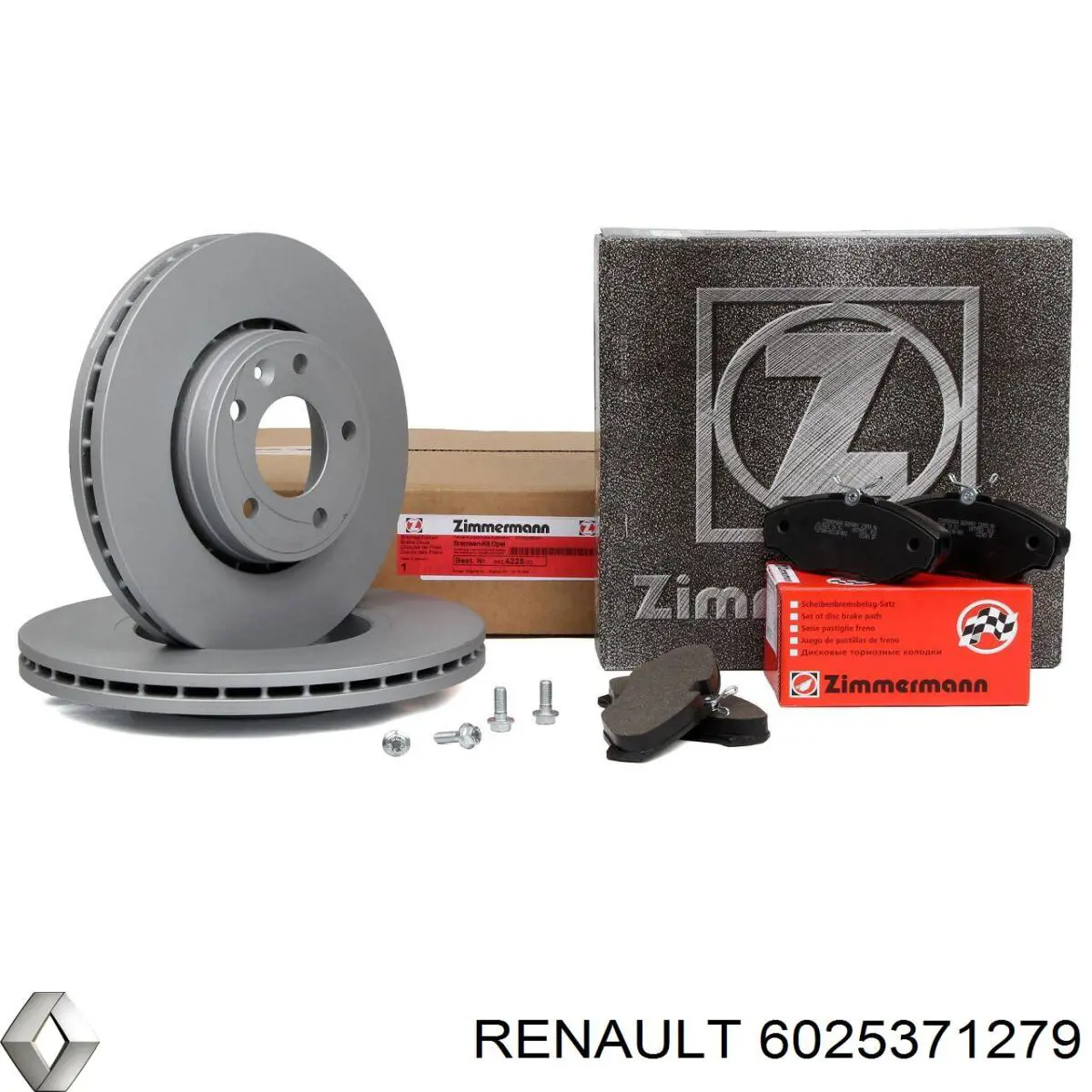 Pastillas de freno delanteras Renault Trafic 2 FL