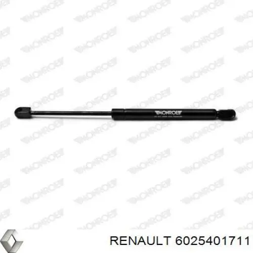 NTY AE-RE-001 Resorte De Gas, Maletero/Cargo Área Para Dacia