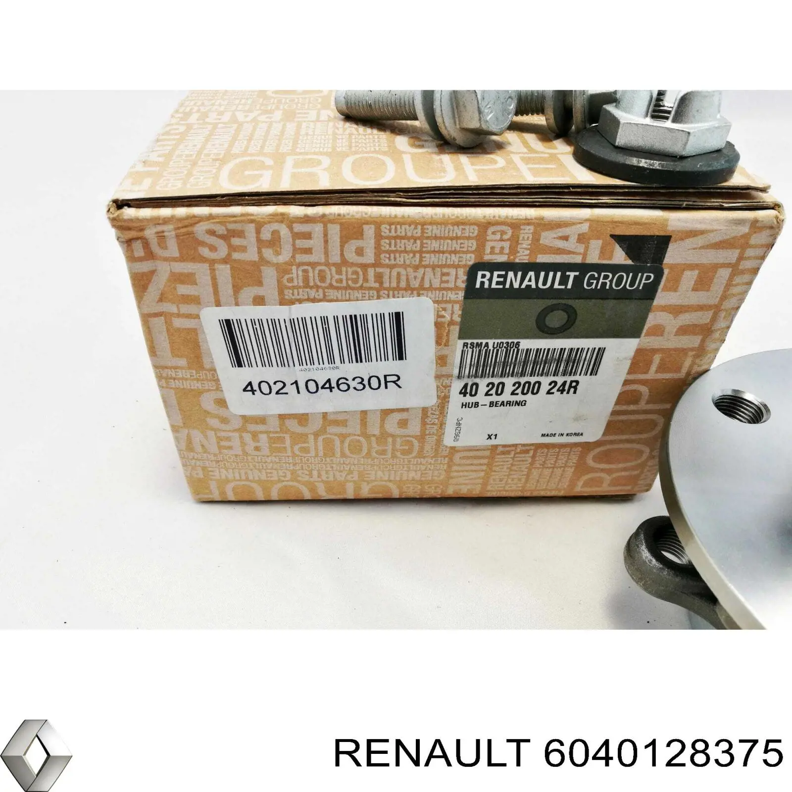 6040128375 Renault (RVI) cubo de rueda delantero