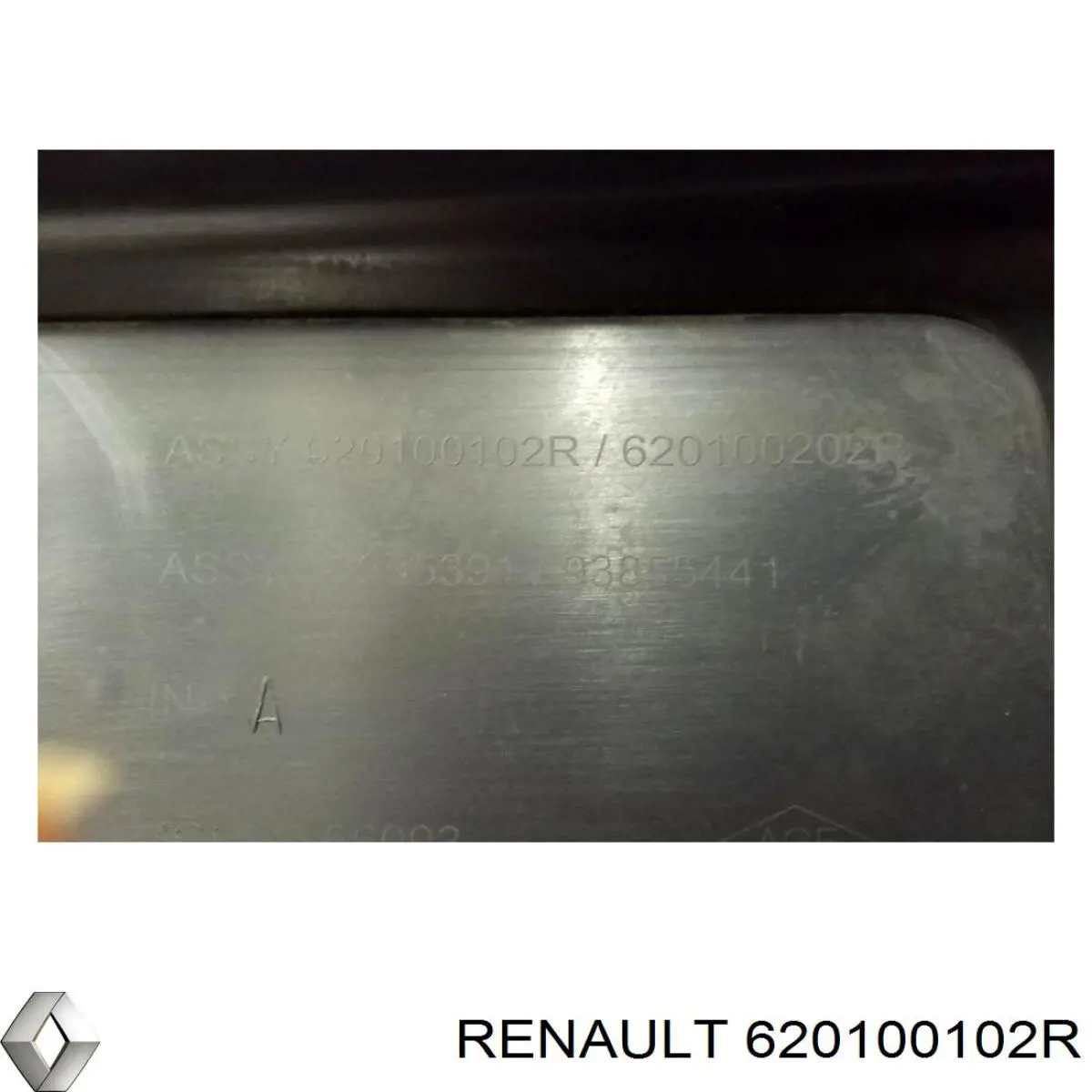 Paragolpes 93855609 Renault (RVI)
