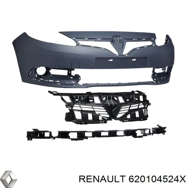 Parachoques delantero Renault (RVI) 620104524X precio, desde 237,79 EUR