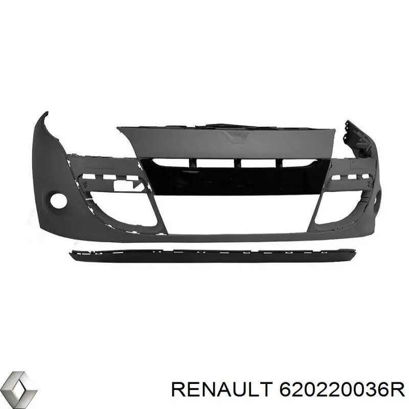 Parachoques delantero Renault (RVI) 620220036R precio, desde 277,49 EUR