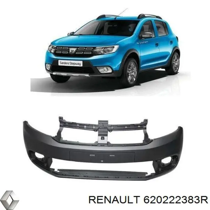 Comprar 620222383R Renault (RVI) Defensa delantera
