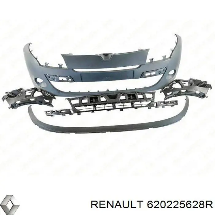 Parachoques delantero para Renault Fluence (B3)