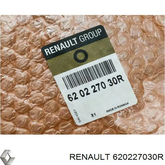 620227030R Renault (RVI) paragolpes delantero