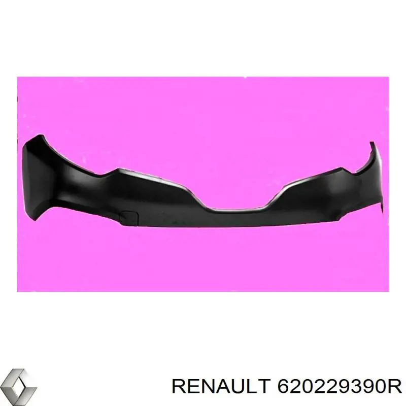 Parachoques delantero, parte superior Renault (RVI) 620229390R