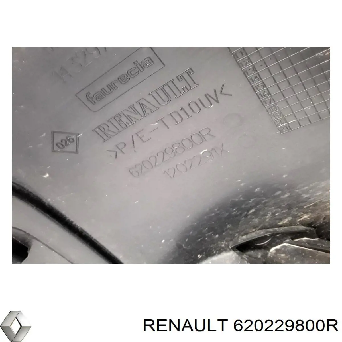 620229800R Renault (RVI) paragolpes delantero