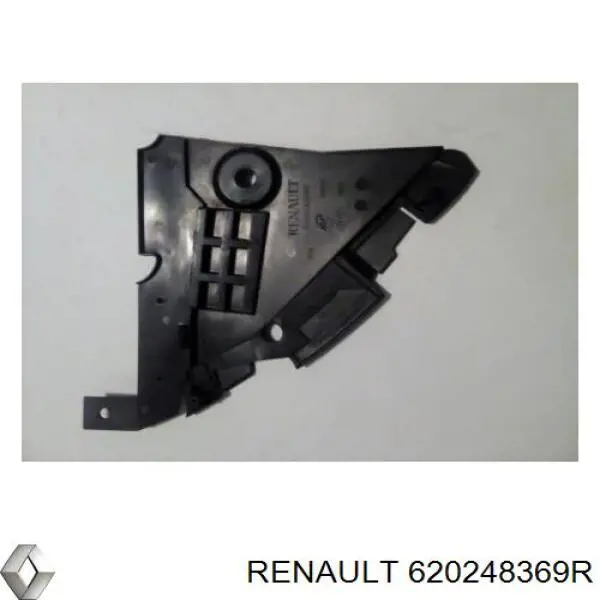 620248369R Renault (RVI) Protector derecho del parachoques delantero