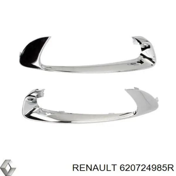 620724985R Renault (RVI) embellecedor, faro antiniebla