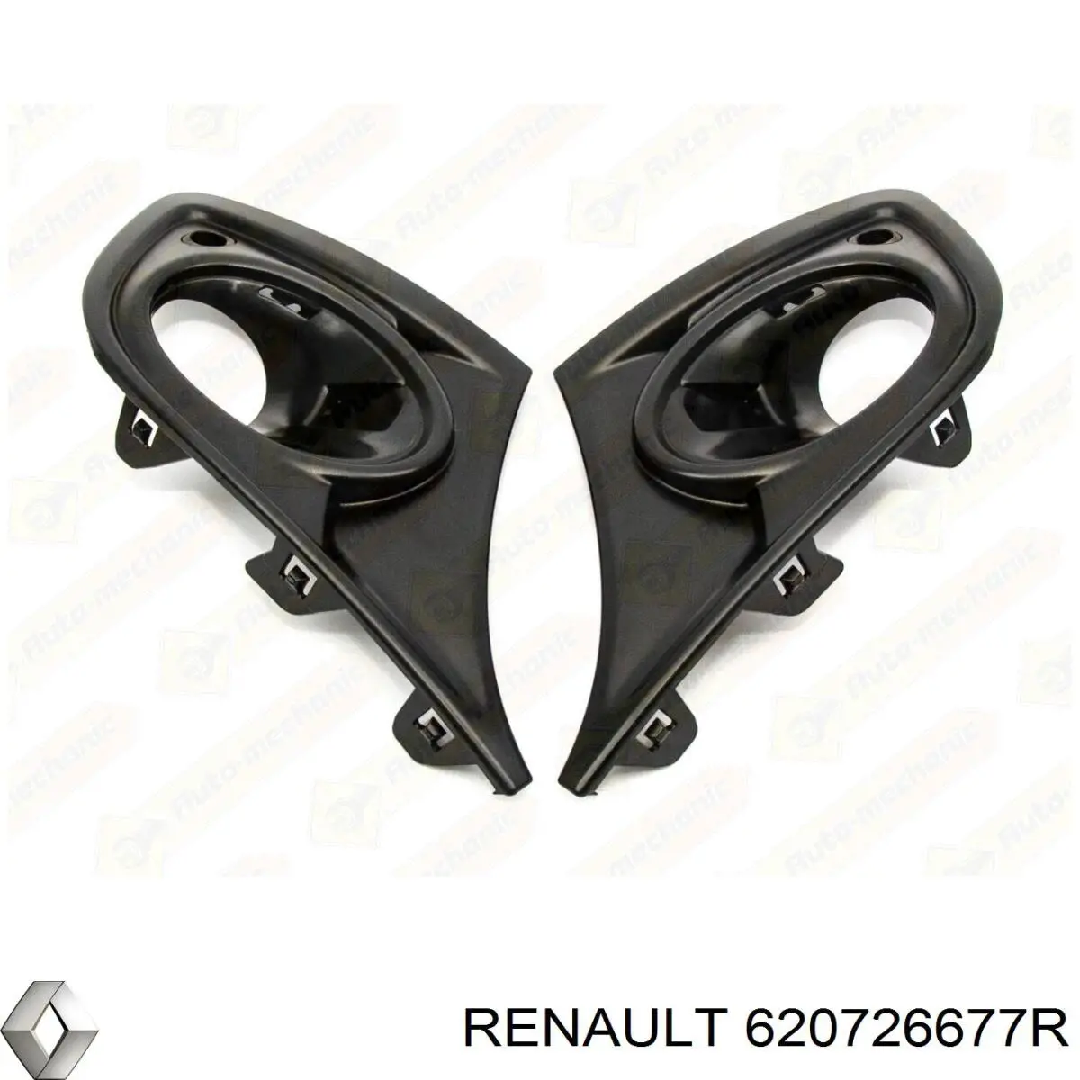 620726677R Renault (RVI) embellecedor, faro antiniebla