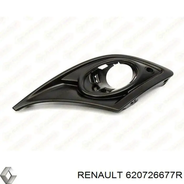 Moldura de faro antiniebla Renault (RVI) 620726677R precio, desde 110,34 EUR