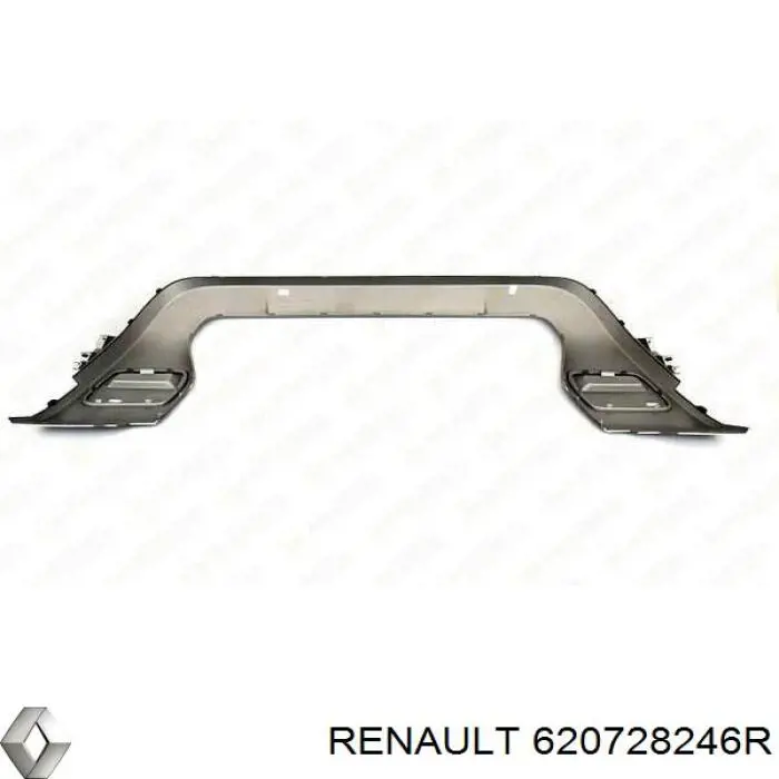 Moldura de la rejilla del radiador Renault (RVI) 620728246R precio, desde 253,94 EUR