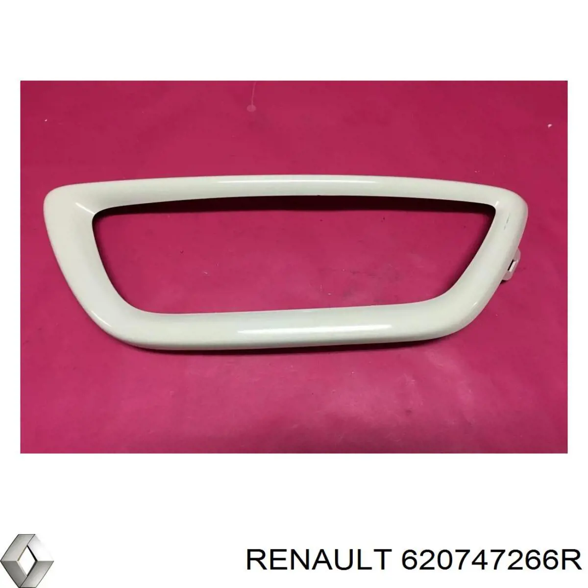 620747266R Renault (RVI) Embellecedor de faro antiniebla derecho