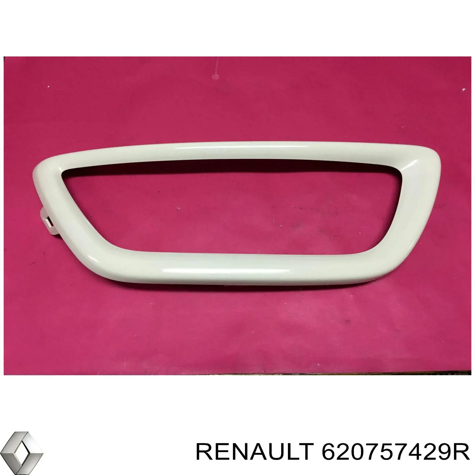 620757429R Renault (RVI) Embellecedor de faro antiniebla izquierdo