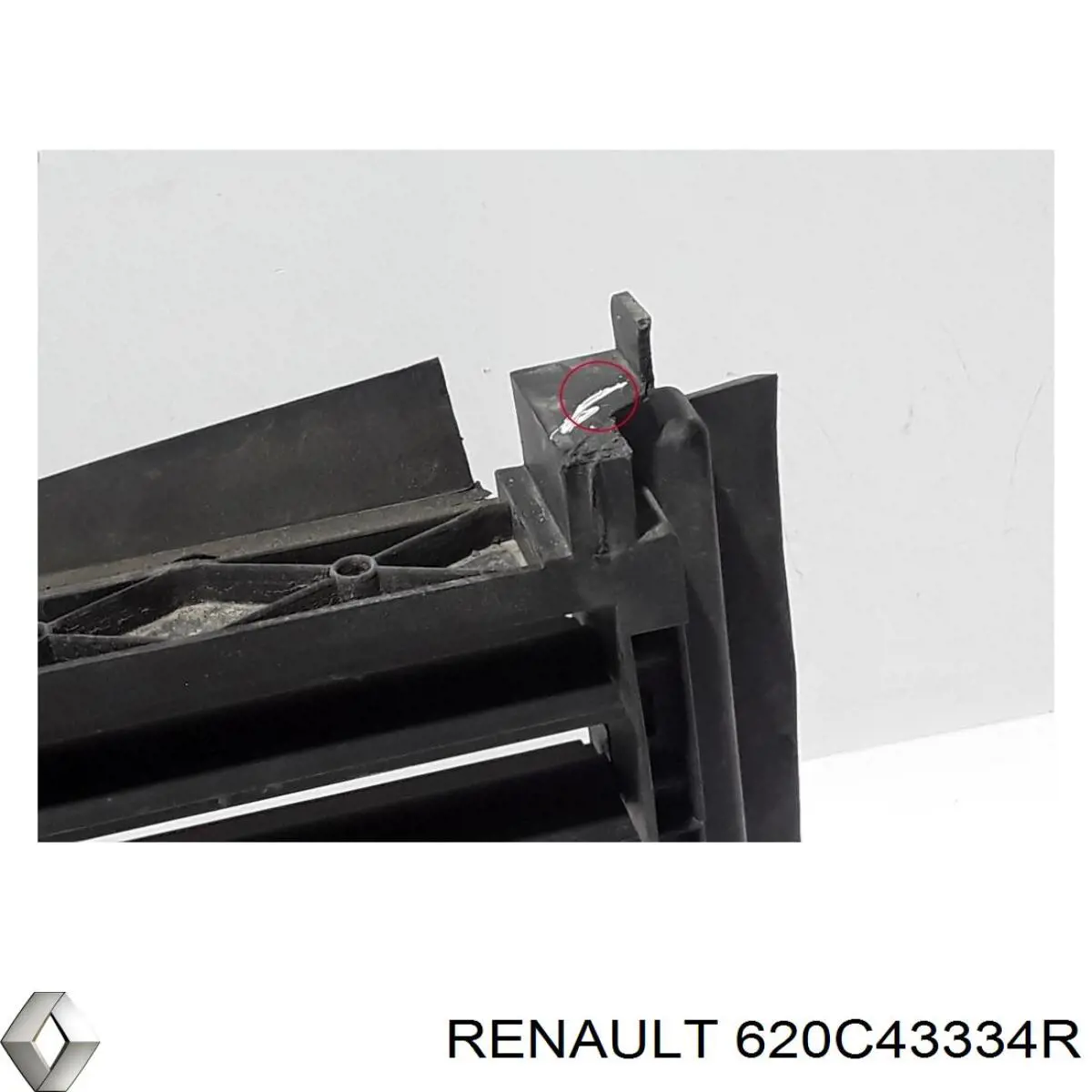 Comprar 620C43334R Renault (RVI) Persiana del radiador