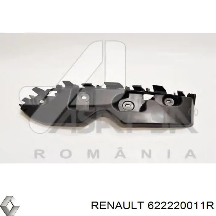 Soporte exterior derecho del parachoques delantero Renault (RVI) 622220011R precio, desde 9,65 EUR