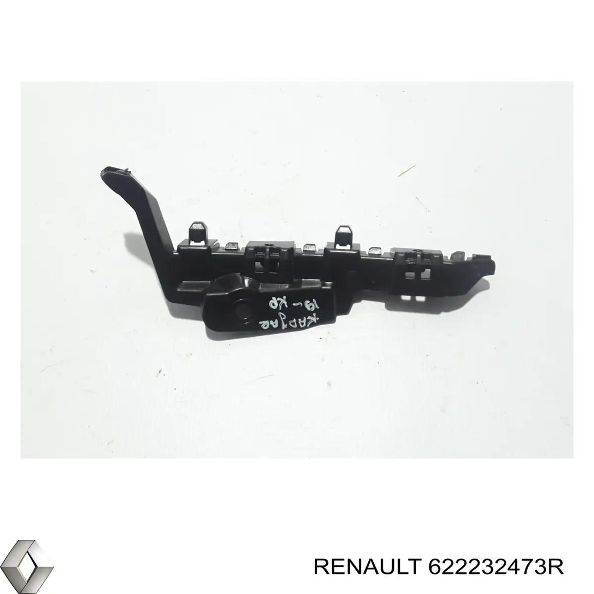 622232473R Renault (RVI) Soporte de parachoques delantero izquierdo