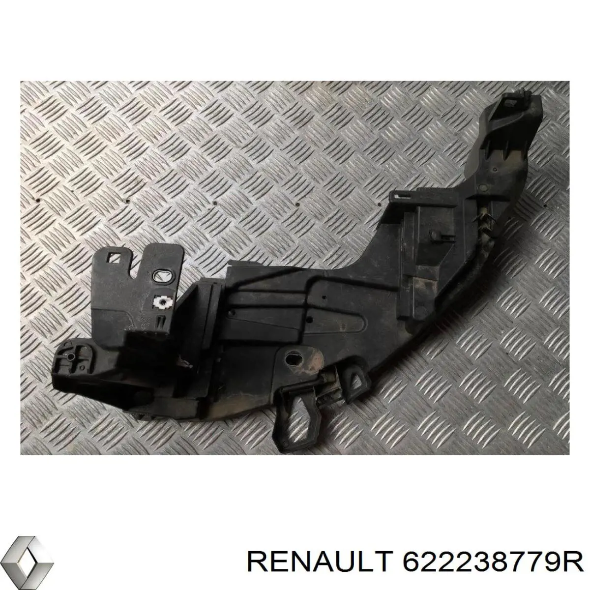 622238779R Renault (RVI) soporte, faro principal delantero izquierdo