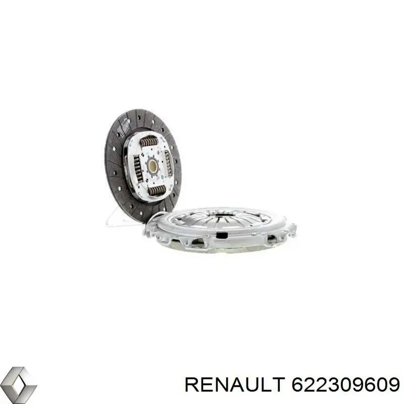 622 3096 09 Renault (RVI) kit de embrague (3 partes)