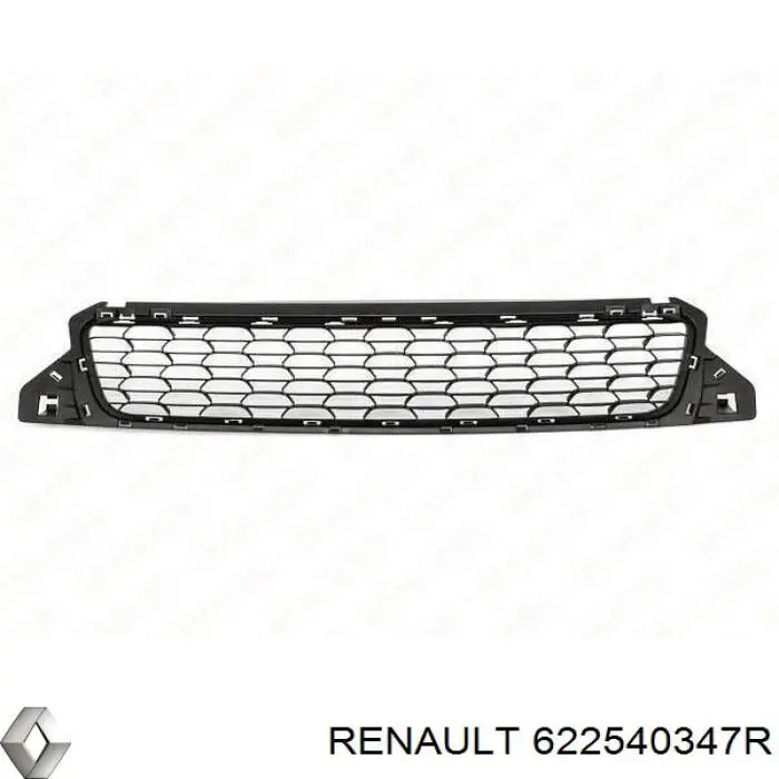 Rejilla de ventilación, paragolpes delantero, central Renault (RVI) 622540347R precio, desde 26,51 EUR