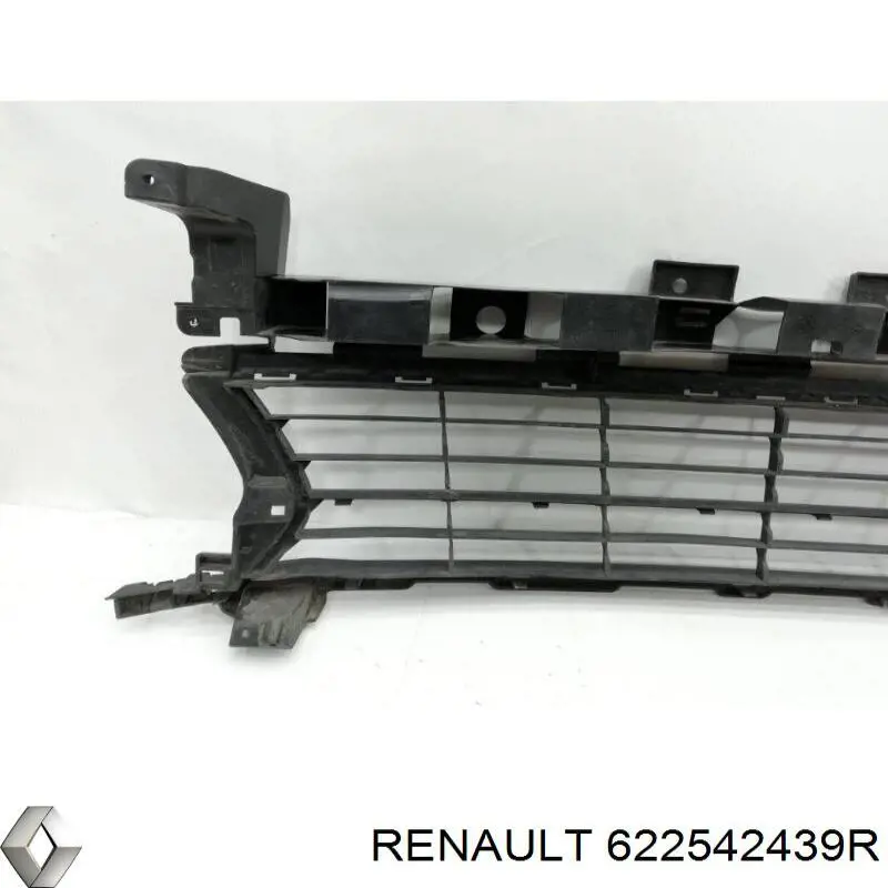 Rejilla de ventilación, parachoques delantero, inferior para Renault SANDERO 