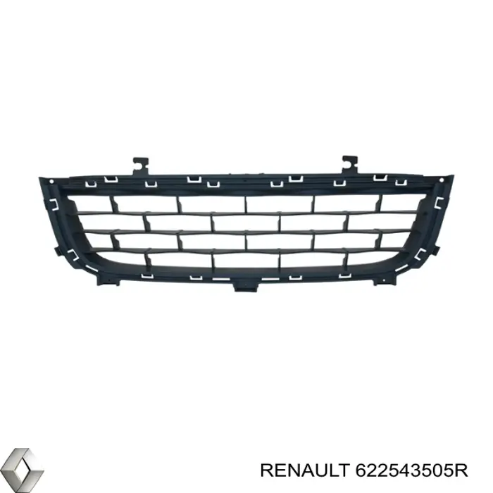 622543505R Renault (RVI) rejilla de ventilación, parachoques delantero