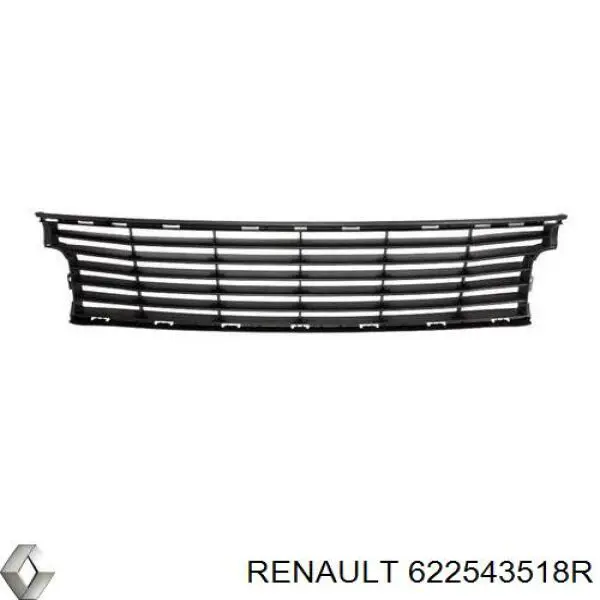 Rejilla del parachoques delantero Renault (RVI) 622543518R precio, desde 91,82 EUR