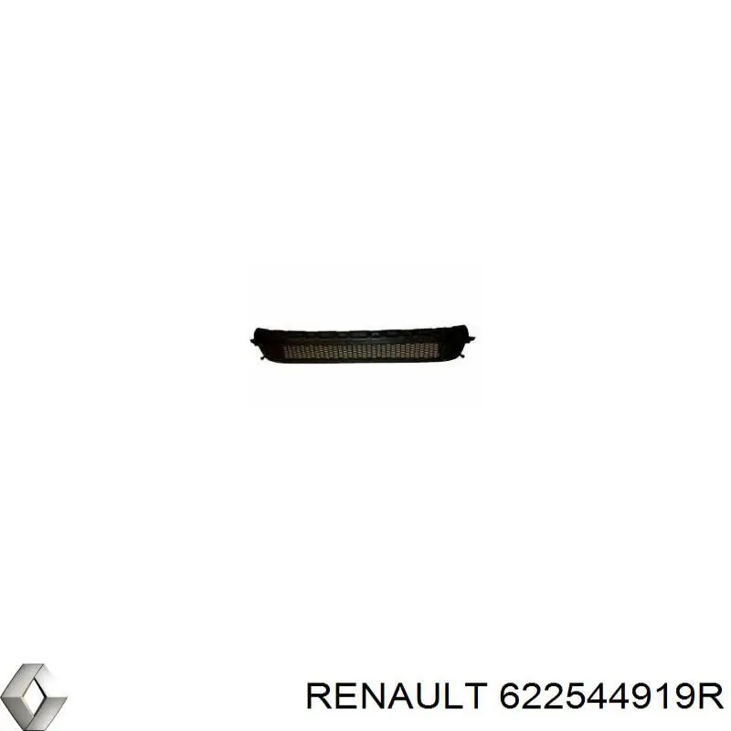 622544919R Renault (RVI) rejilla de ventilación, parachoques delantero