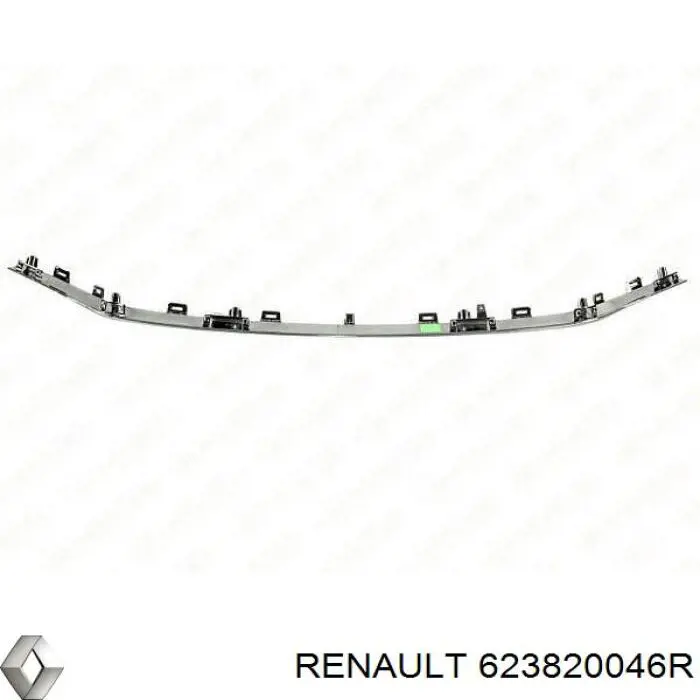 Moldura inferior de la parrilla del radiador Renault (RVI) 623820046R precio, desde 74,00 EUR