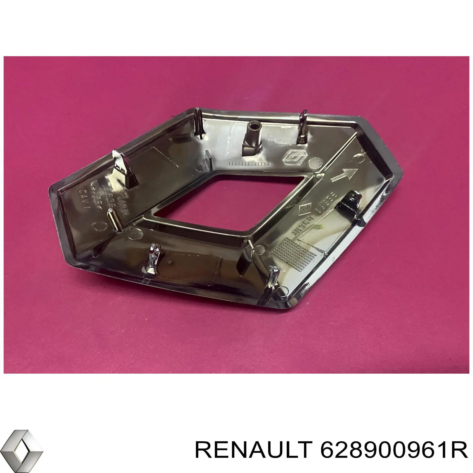 628900961R Renault (RVI) Emblema de la parrilla del radiador