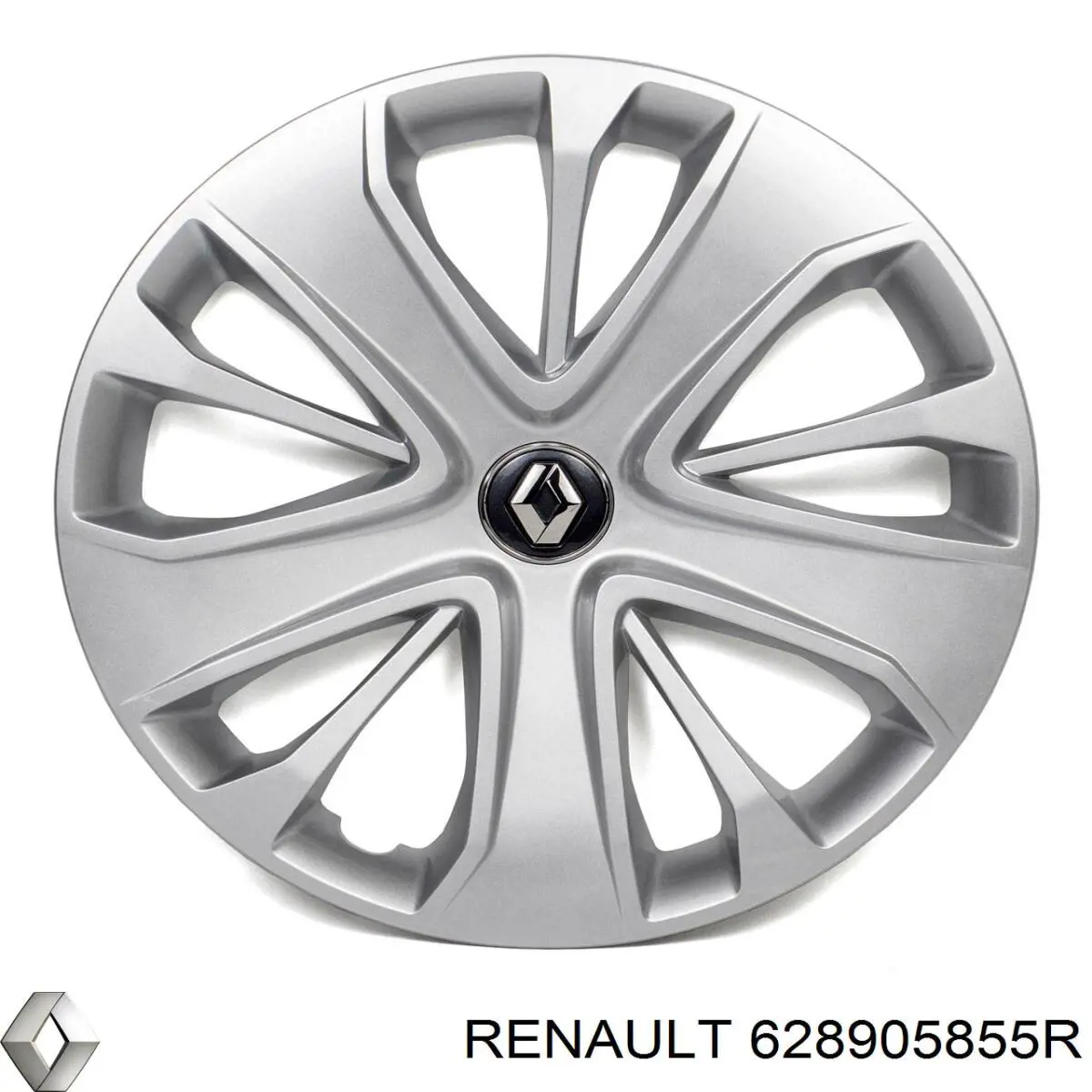 Emblema de la parrilla del radiador 628905855R Renault (RVI)