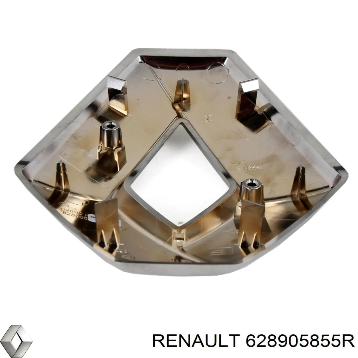 628905855R Renault (RVI) Emblema de la parrilla del radiador